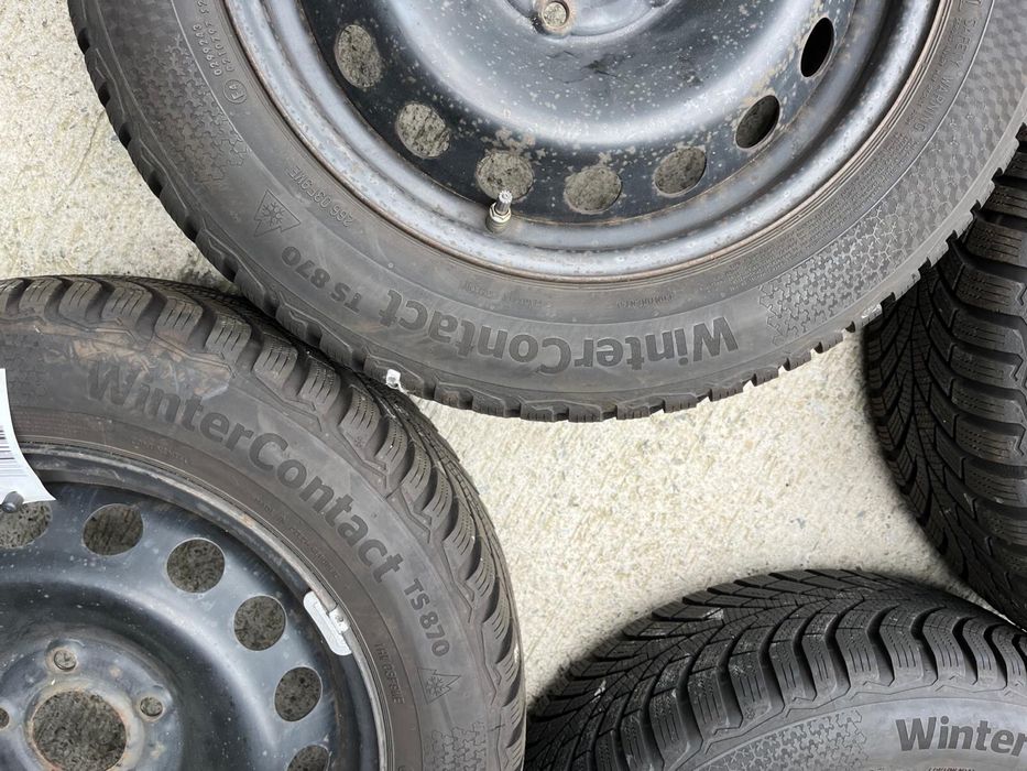 Jante tabla cu senzori 16 Renault Megane echipate iarna 205 55 16 Continental