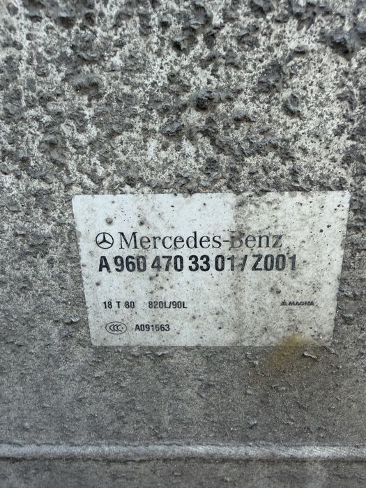 Резервоар за Мерцедес Актрос МР4, МР5
