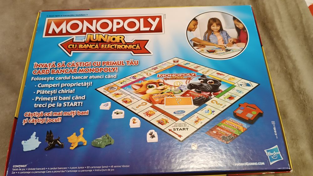 Monopoly junior -cu bancă electronică
