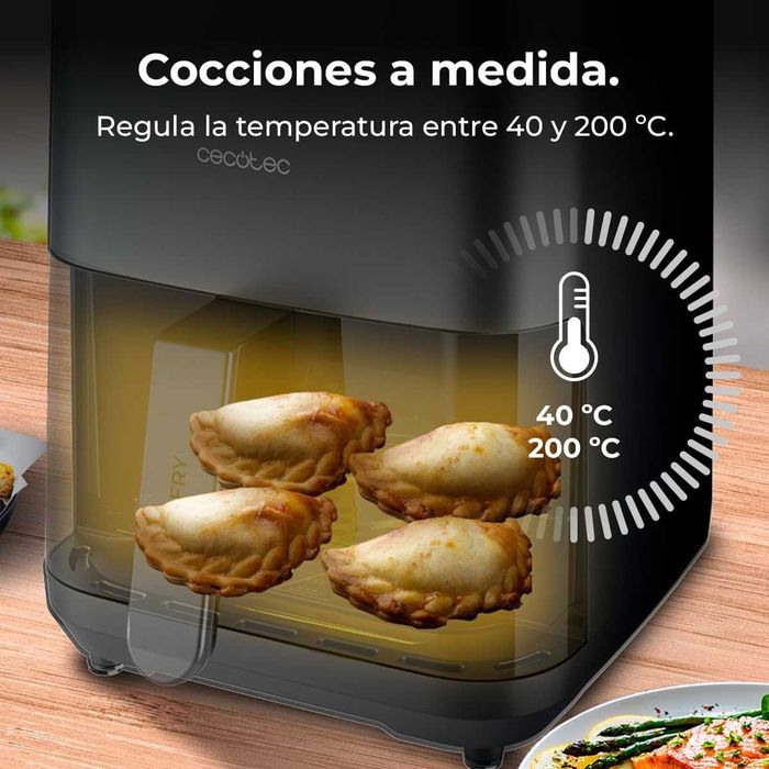 Фритюрник/Air fryer  с горещ въздух Cecotec - 4 л /грил/ 1900W
