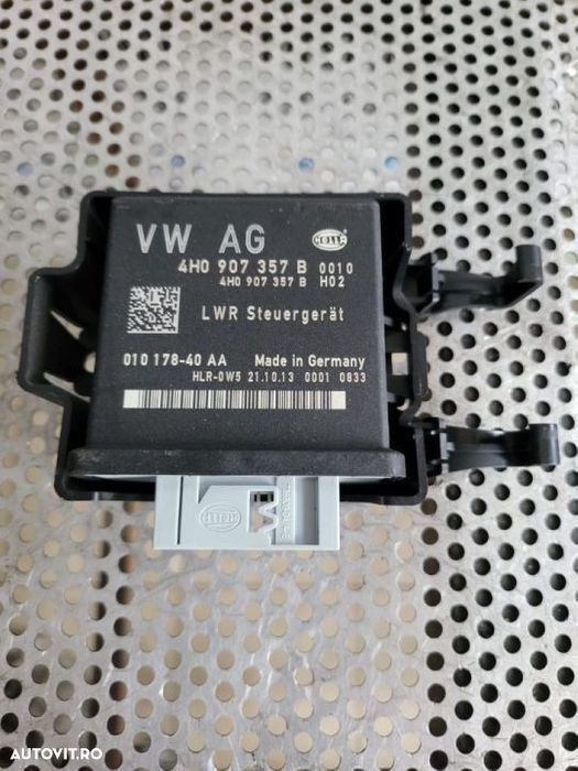 Modul Cornering LWR Audi A6 C7 A7 A8 An 2012-2018 Cod 4H0907357B