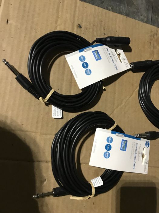 Cablu Audio Nedis Mama-Tata 6,35mm 5m Lungime