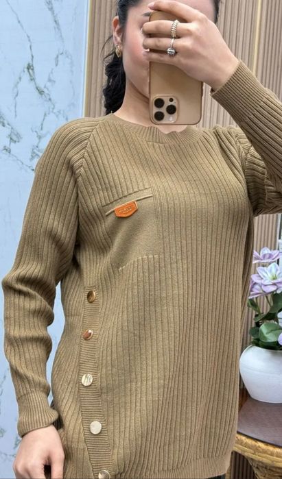 Женский свитер-туника