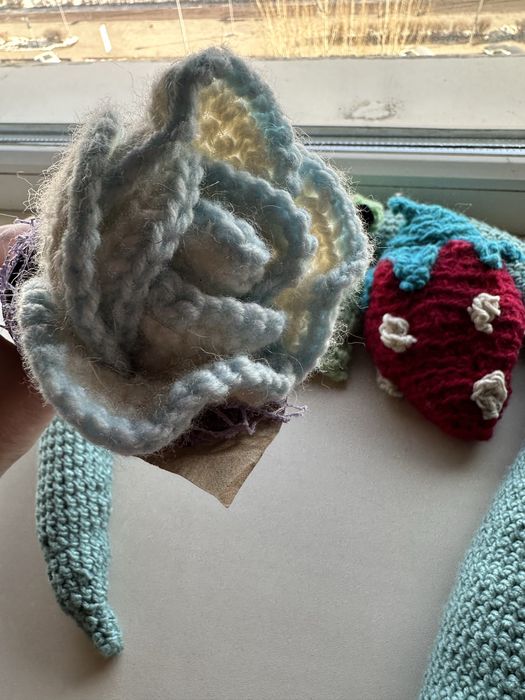 Вязаные игрушки ручной работы