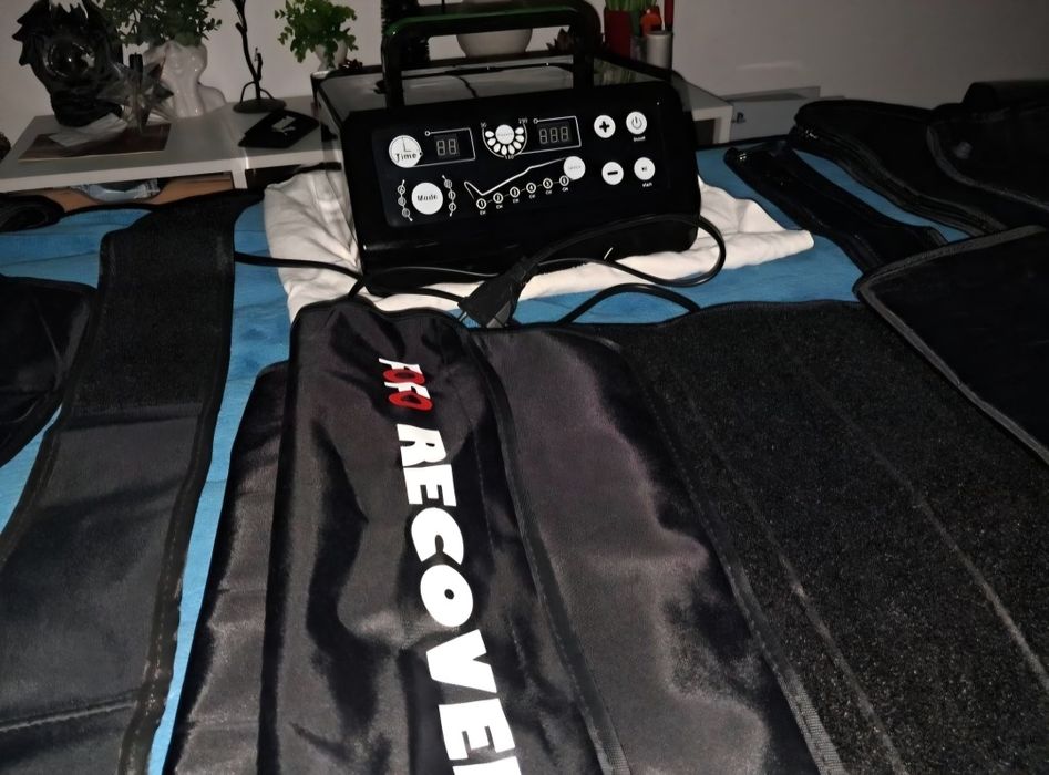 Aparat presoterapie pt drenaj limfatic,masaj,slabit,tonus,6 camere aer