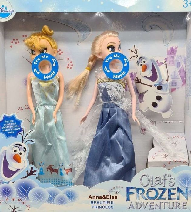Елза и Ана Замръзналото кралство Frozen Комплект 2 броя кукли