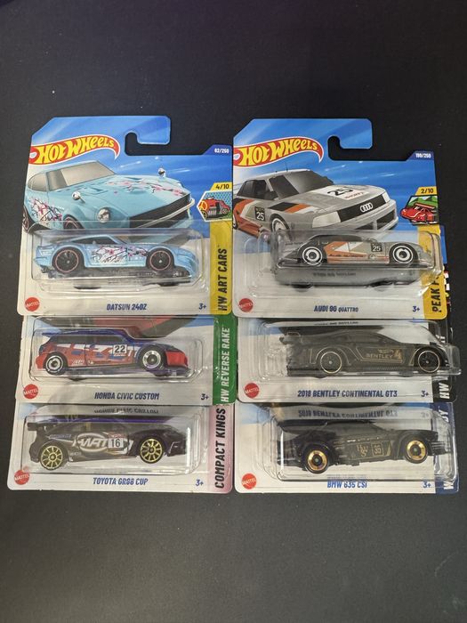Запечатанные HOT WHEELS машины