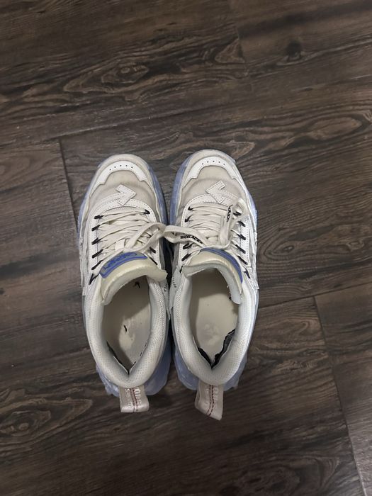 Off White Odsy 1000 Blue Marble(Nu versace chain reaction, jordan, mcqueen, nike)