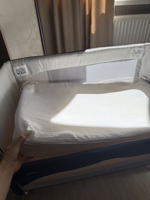 Chicco приставная кроватка