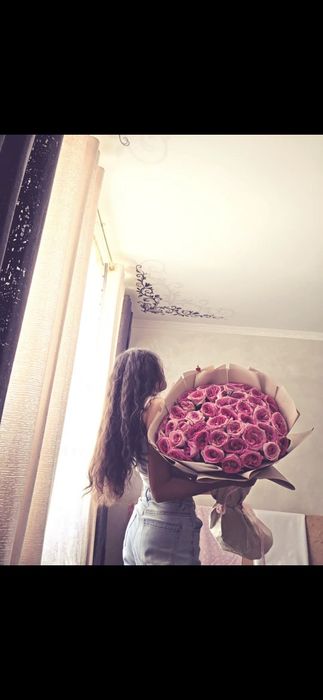 51шт роза 1метр.