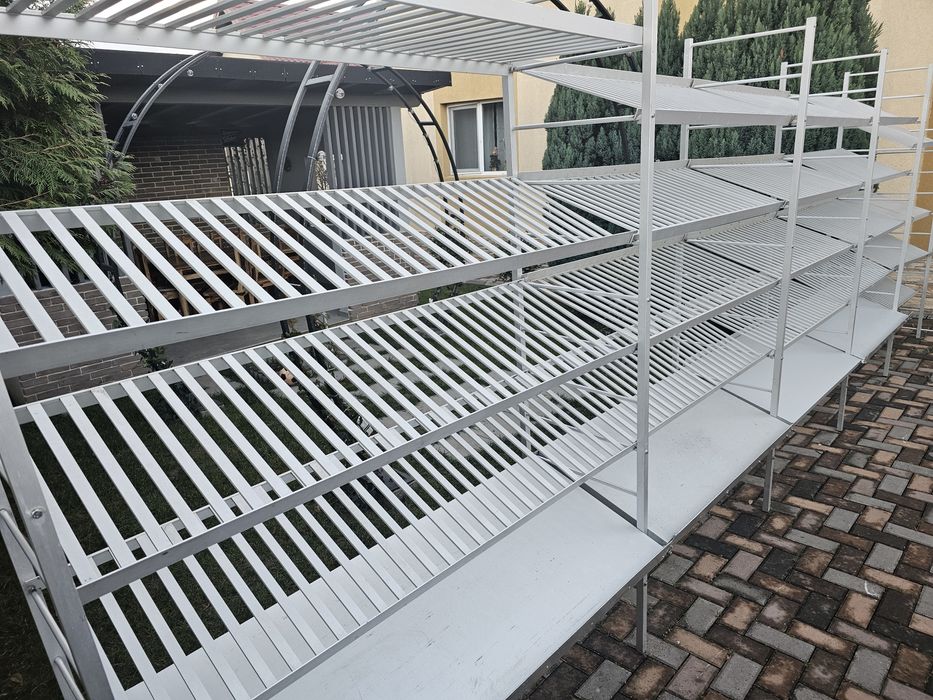 Rafturi aluminiu paine brutarie