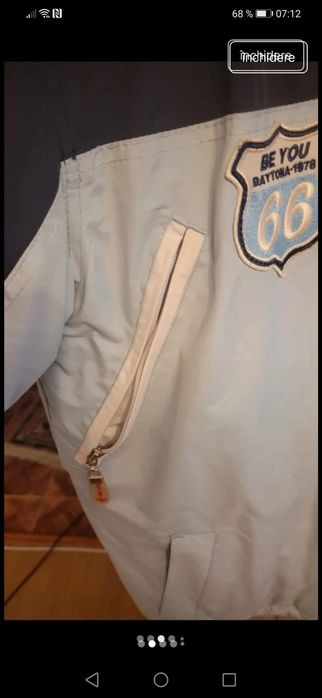 Geaca  route 66 marime 48, pt barbatii