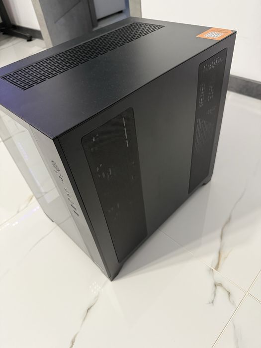 Carcasa NJOY PC AURA, ARGB, Middle tower ATX, Black