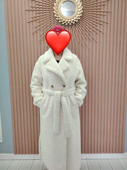 Тедди шуба белый