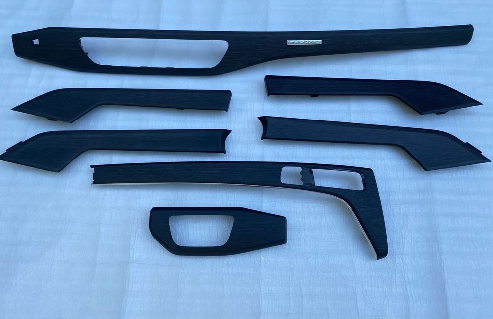 Trimuri LEMN MAT Audi A4 A5 B9 8W ORIGINALE ! Ornamente S4 S5 B9 F5