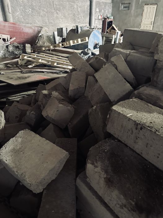 Пеноблоки газоблоки оситатки сухие, со склада/