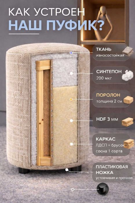 Пуфик NZ GROUP NZ00003