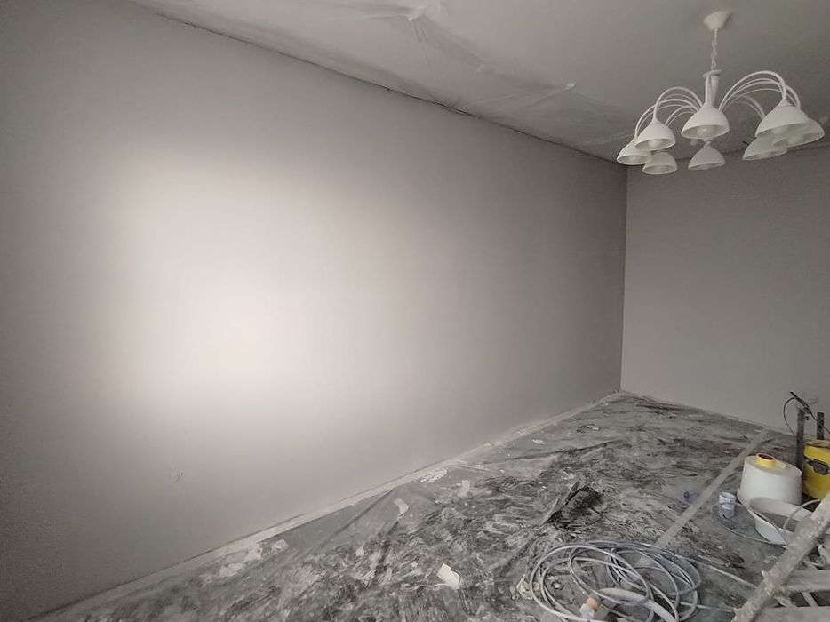 Шпаклёвка, покраска