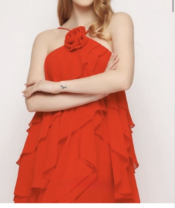 Rochie cu volane Mizar
