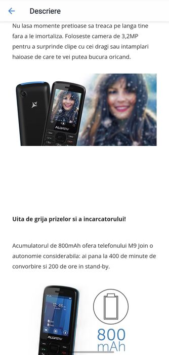 Telefon Allview M9Join DualSim