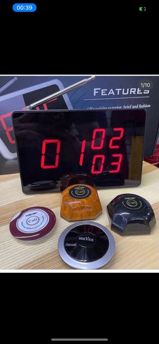 Кнопки  рации часы наушники пейджеры