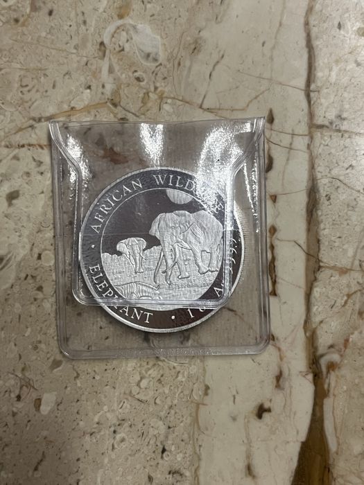 Сребърна монета Сомалийски слон 2026