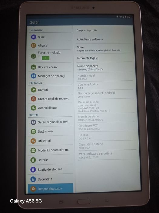 Vand samsung t560