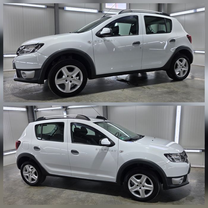 Dacia Sandero Stepway Fab 2015 Benzina. NAVI Ac Pilot Automat  Full Electric Comenzi  Km 111.000 REALI Inmport Germania Garanție 12 Luni