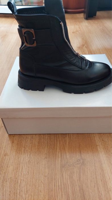 Дамски боти естествена кожа 39 номер