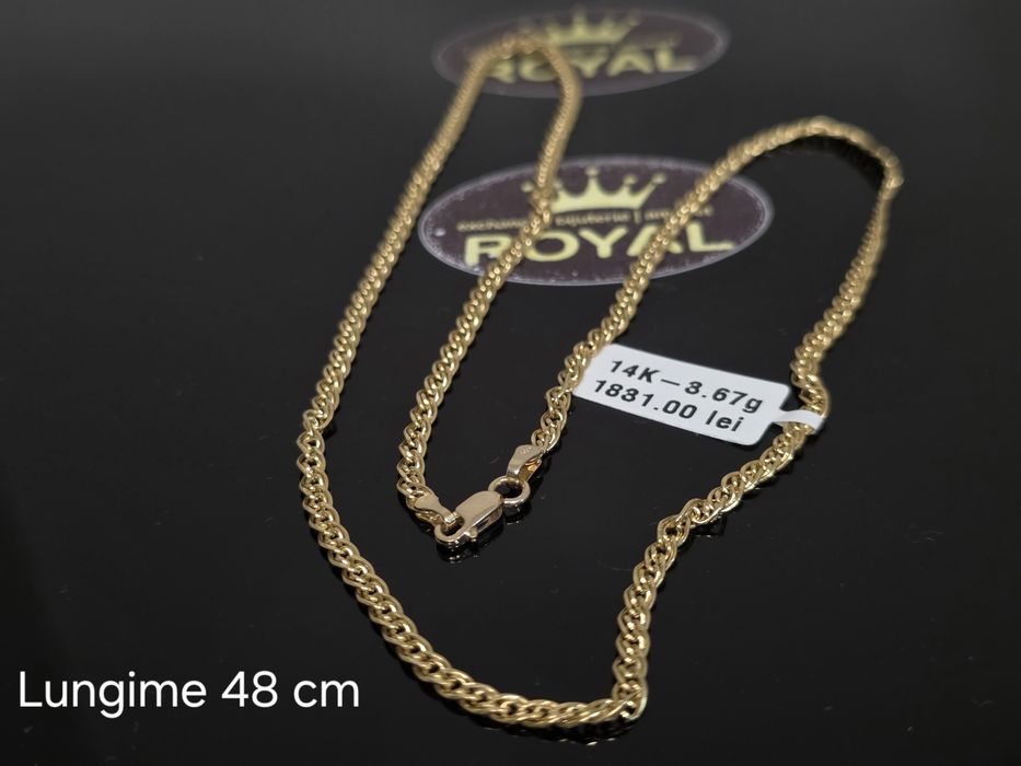 Bijuteria Royal: Lanț aur 14k/3.67 gr