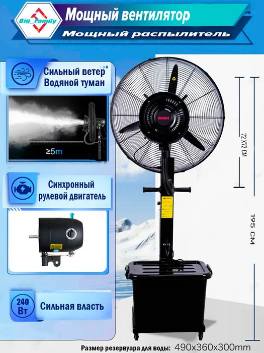 Водяной вентилятор Suvli ventilator +доставка