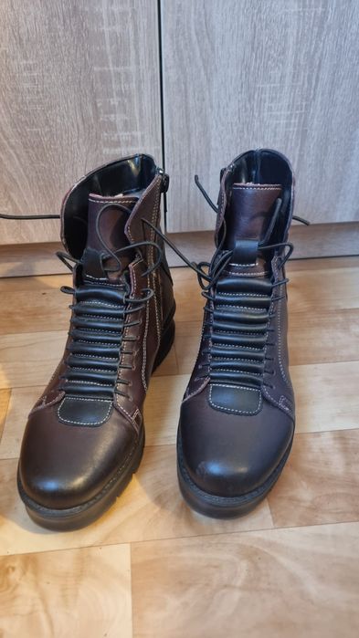 Ghete din piele pentru iarnă