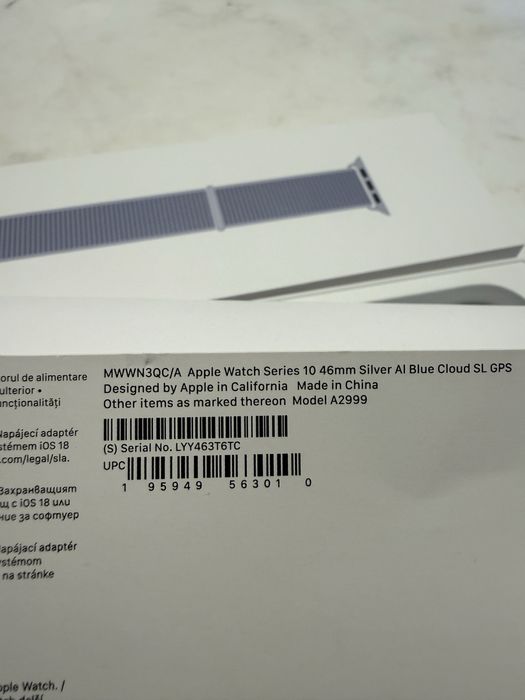 Apple Watch 10.  46 mm.  Impecabil