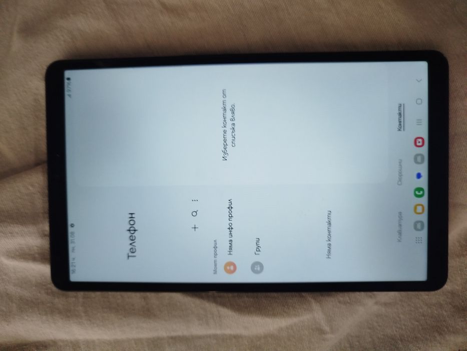 Продавам Galaxy Tab A 9 със сим за разговори и интернет