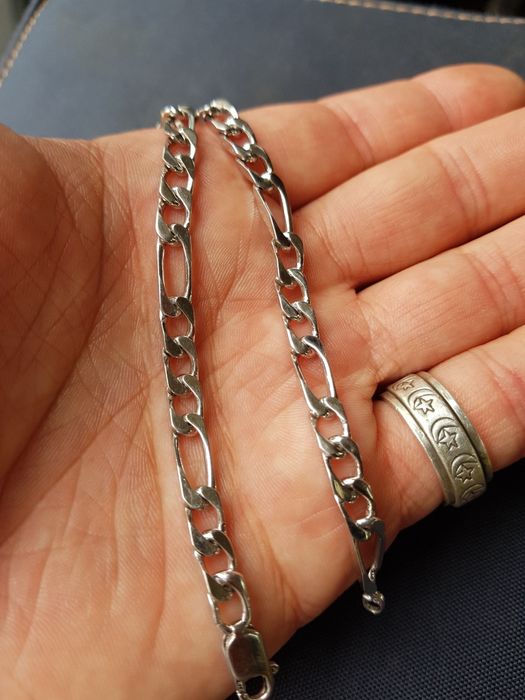 Superba bratara argint 925 italy noua,model cartier,3 zale cu una 22 c