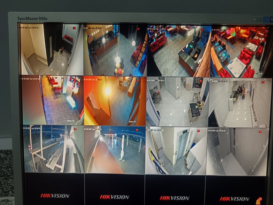 Установка видеонаблюдения и домофонов