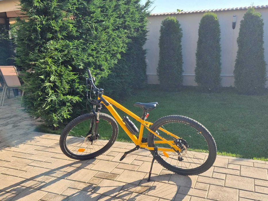 Bicicletă MTB 26" 9-12 ANI EXPL 900 GALBEN COPII