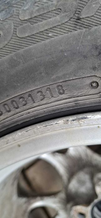set 4 jante aliaj cu cauciucuri 185/65 r15 all season Dacia, Renault, etc 7jx15 h2 4x100