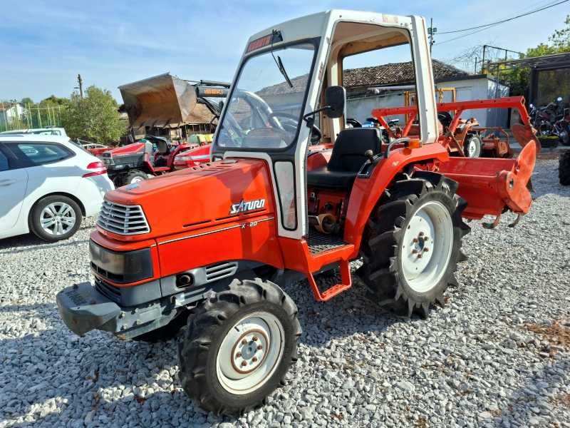 Японски трактор KUBOTA X-20 20 к.с. 4WD с фреза - ДЖЕЙ ТРЕЙДИНГ