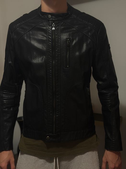 Geacă Biker Piele Naturală