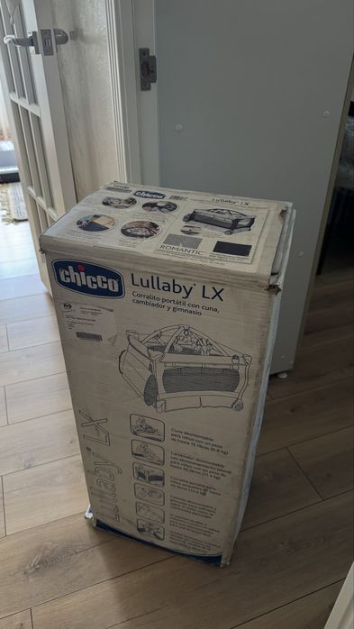 Chicco lullaby lx кроватка манеж