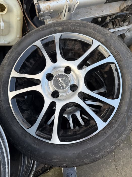 Vand set cauciucuri cu jante aliaj r15 4x100  r17 4x100 5x112 108 r18