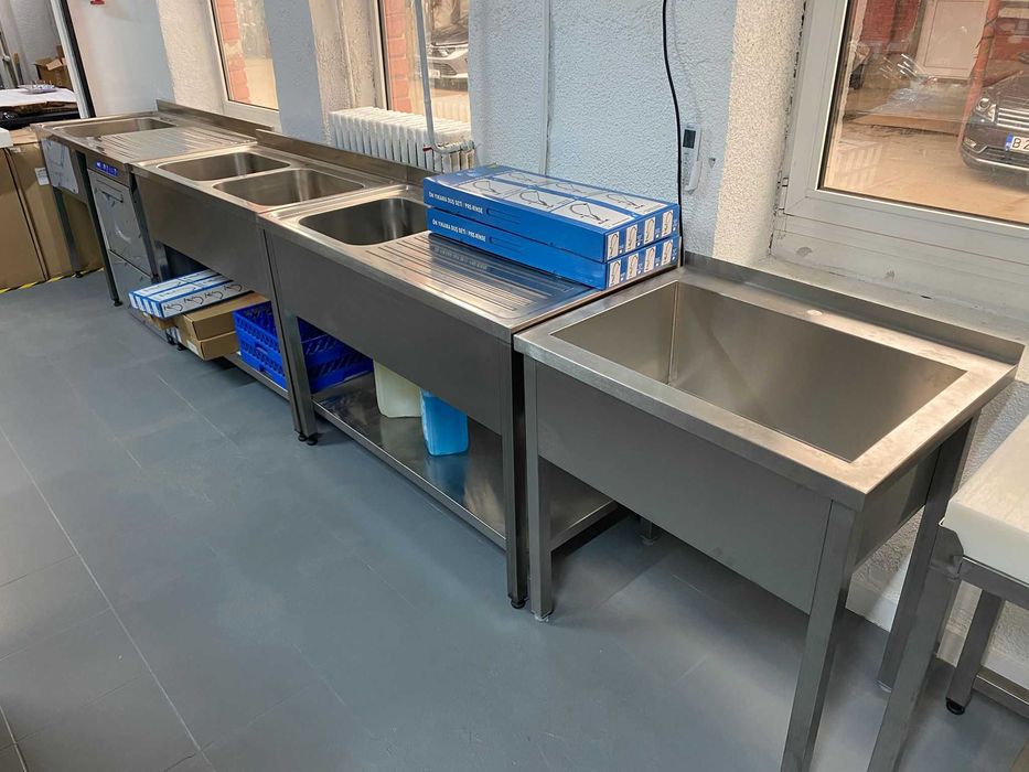 Spalatoare inox diferite marimi si modele, produse la cerere