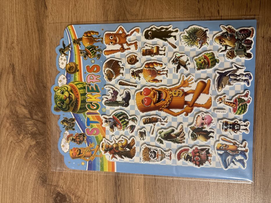 Набор наклеек брайнротов