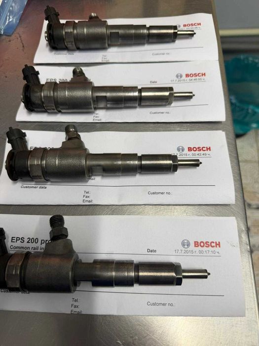 Втора употреба Bosch дюзи 0 445 110 252 (тествани, готови за монтаж) Citroen / Peugeot 1.4 HDi дизел
