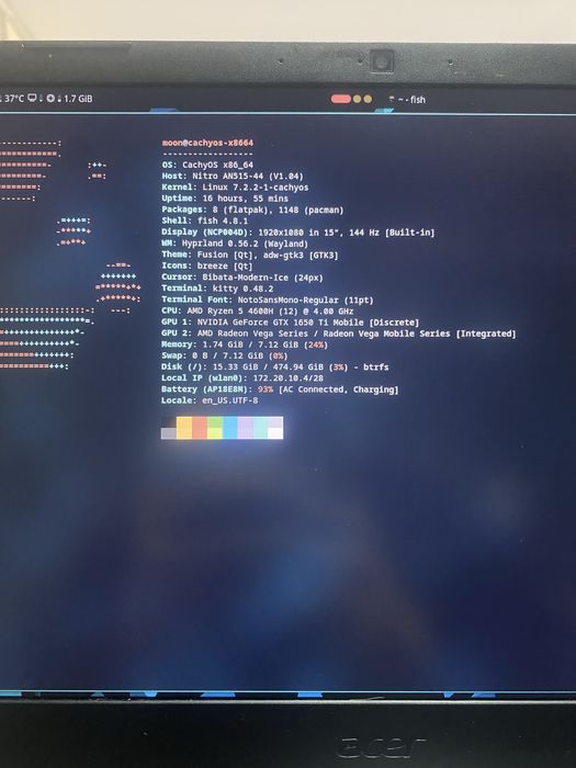 Nitro 5 AN515-44  с торгом и обменом