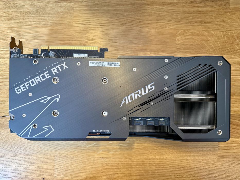 Placa video RTX 3070 Ti OC Aorus Master