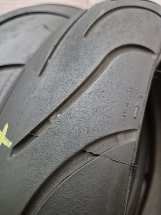 Set anvelope moto 120 70 17 cu 180 55 17 Michelin pilot power dot 5120 si 2521