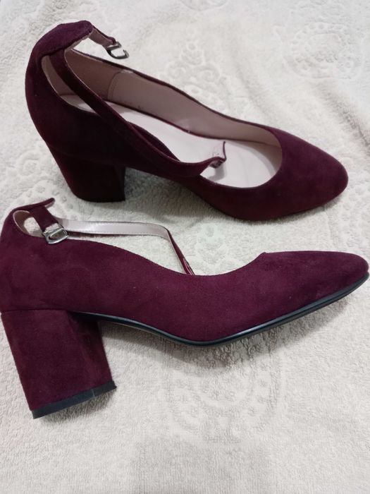 Женские туфли, италия,  размер 38 39 замшевые