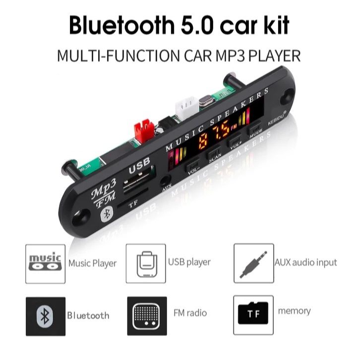 Bluetooth музыкальный mp3  аудио декордер